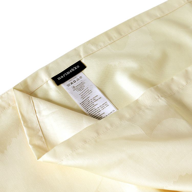 マリメッコ（marimekko） ウニッコ/UNIKKO 布団カバー シングル バターイエロー