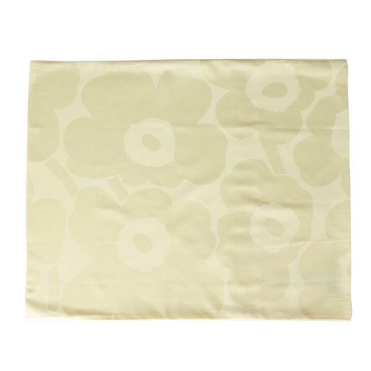 マリメッコ（marimekko） ウニッコ/Unikko 枕カバー 50x60cm バターイエロー