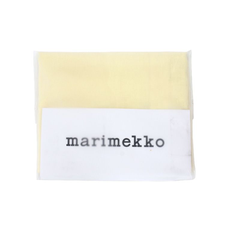マリメッコ（marimekko） ウニッコ/Unikko 枕カバー 50x60cm バターイエロー