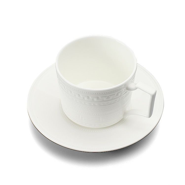 ウェッジウッド（WEDGWOOD） インタグリオ/INTAGLIO ティーカップ&ソーサー ホワイト