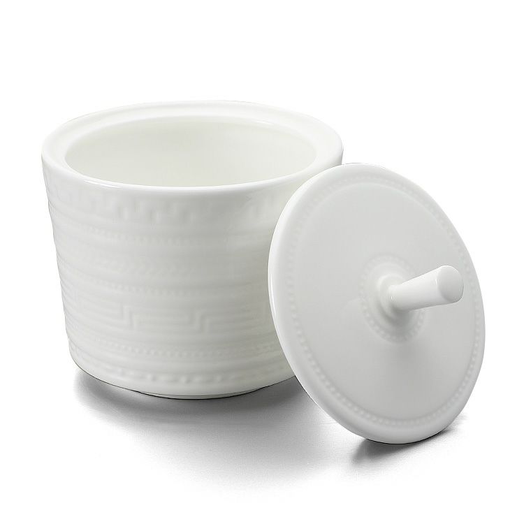 ウェッジウッド（WEDGWOOD） インタグリオ/INTAGLIO シュガーボックス ホワイト