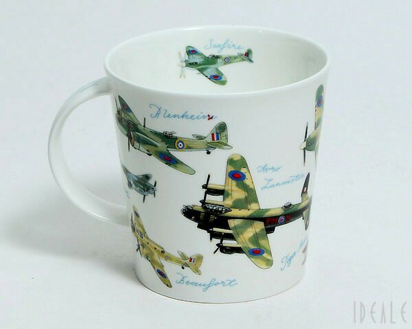 ダヌーン（Dunoon） CAIRNGORM マグカップ 飛行機大集合！