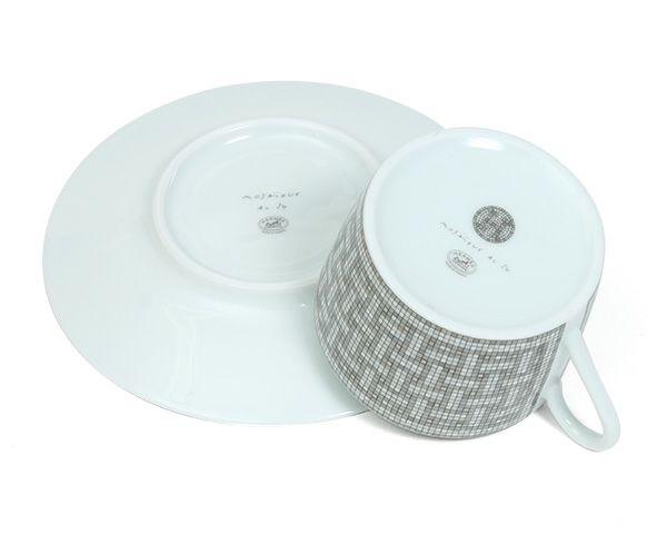 ★★★箱だけ難あり★★★ エルメス（HERMES） モザイク/Mosaique au 24 ティーカップ&ソーサー ペア [hr]