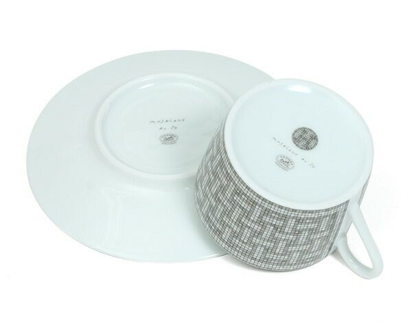 ★★★アウトレット（訳あり）★★★ エルメス（HERMES） モザイク/Mosaique au 24 ティーカップ&ソーサー ペア