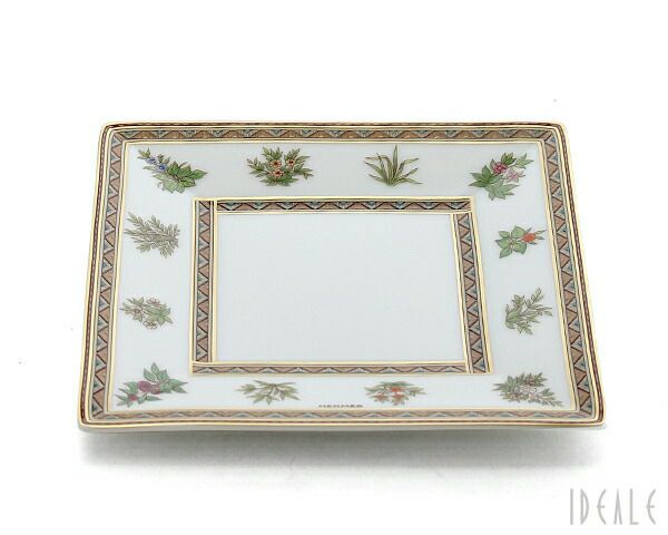 ★★★アウトレット（訳あり）★★★ エルメス（HERMES） シュバルドリアン/Cheval d'Orient スクエアプレート 11x11cm No.2