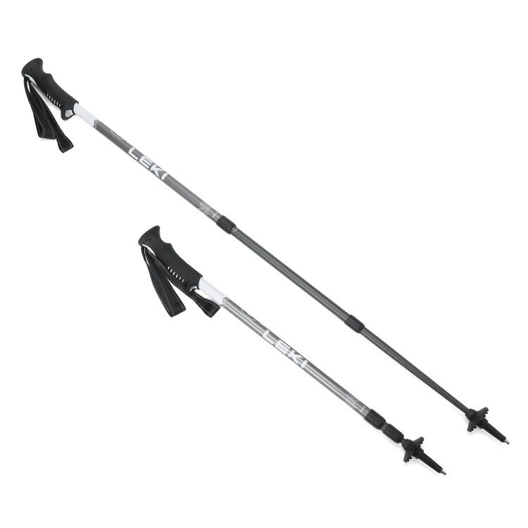 レキ（LEKI） VOYAGER トレッキングポール ペア シルバーグレー/ホワイト