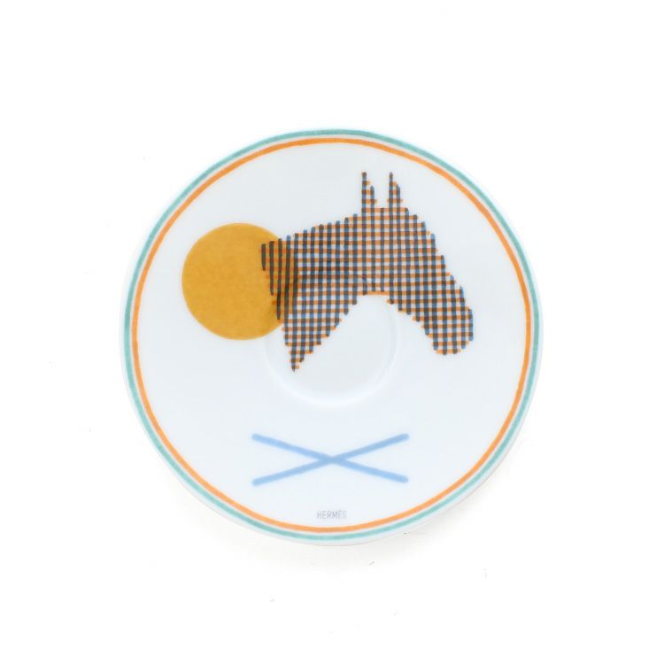 エルメス（HERMES） ソー・エルメス/SAUT HERMES コーヒーカップ＆ソーサー 100ml ペア