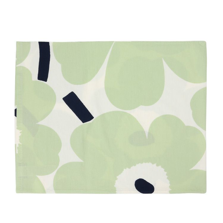 マリメッコ（marimekko） ウニッコ/Unikko 枕カバー 50x60cm オフホワイト/セージ