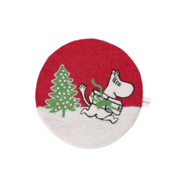 クリッパン（KLIPPAN） フェルト ポットマット ムーミン クリスマス