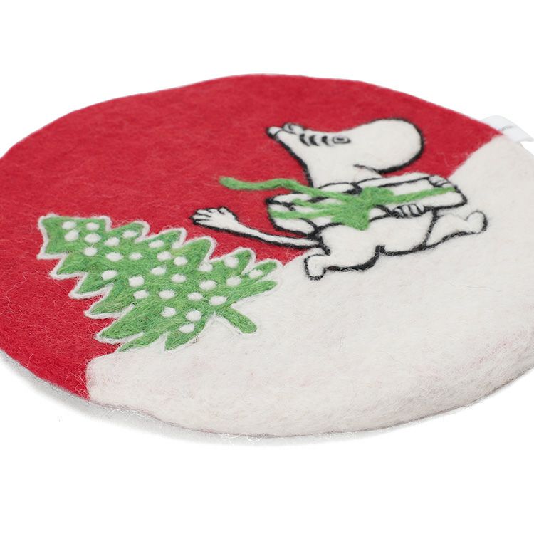 クリッパン（KLIPPAN） フェルト ポットマット ムーミン クリスマス