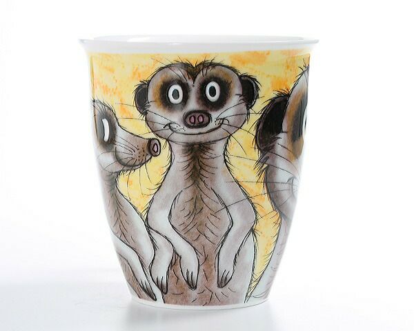 ダヌーン（Dunoon） NEVIS マグカップ どアップ ミーアキャット