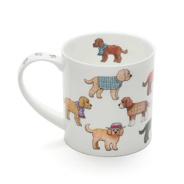 ダヌーン（Dunoon） ORKNEY マグカップ プードルのファッションショー