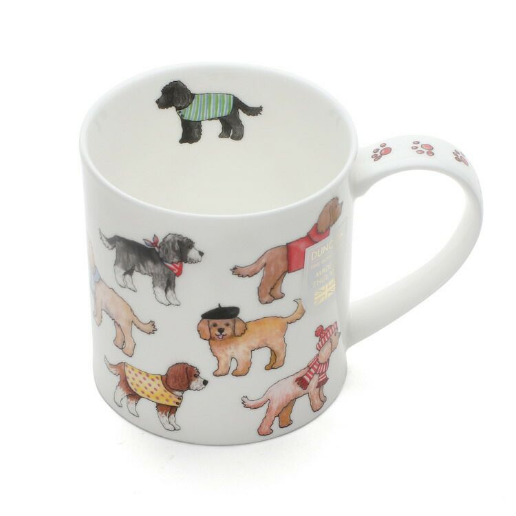 ダヌーン（Dunoon） ORKNEY マグカップ プードルのファッションショー