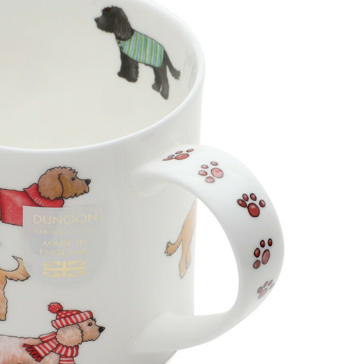 ダヌーン（Dunoon） ORKNEY マグカップ プードルのファッションショー