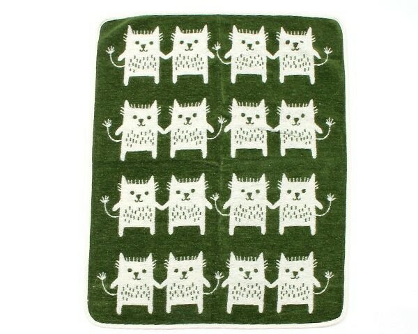 クリッパン（KLIPPAN） リトルミー/Little me コットンブランケット ミニ グリーン