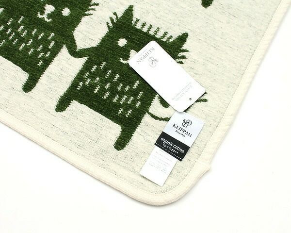 クリッパン（KLIPPAN） リトルミー/Little me コットンブランケット ミニ グリーン