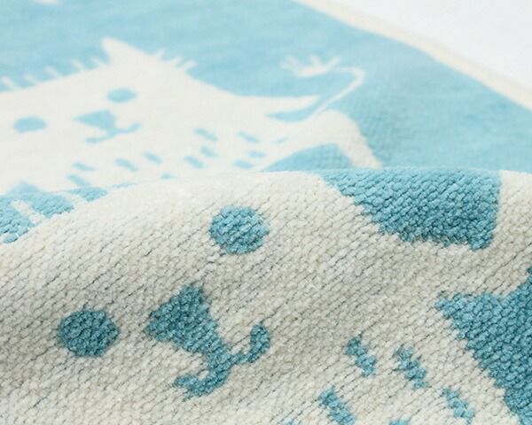 クリッパン（KLIPPAN） リトルミー/Little me コットンブランケット ミニ ターコイズ