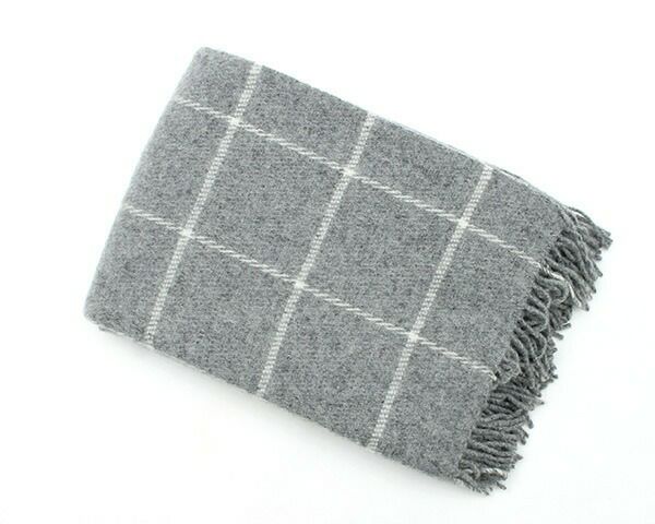 クリッパン（KLIPPAN） ビンガ/Vinga ウールスローケット ライトグレー