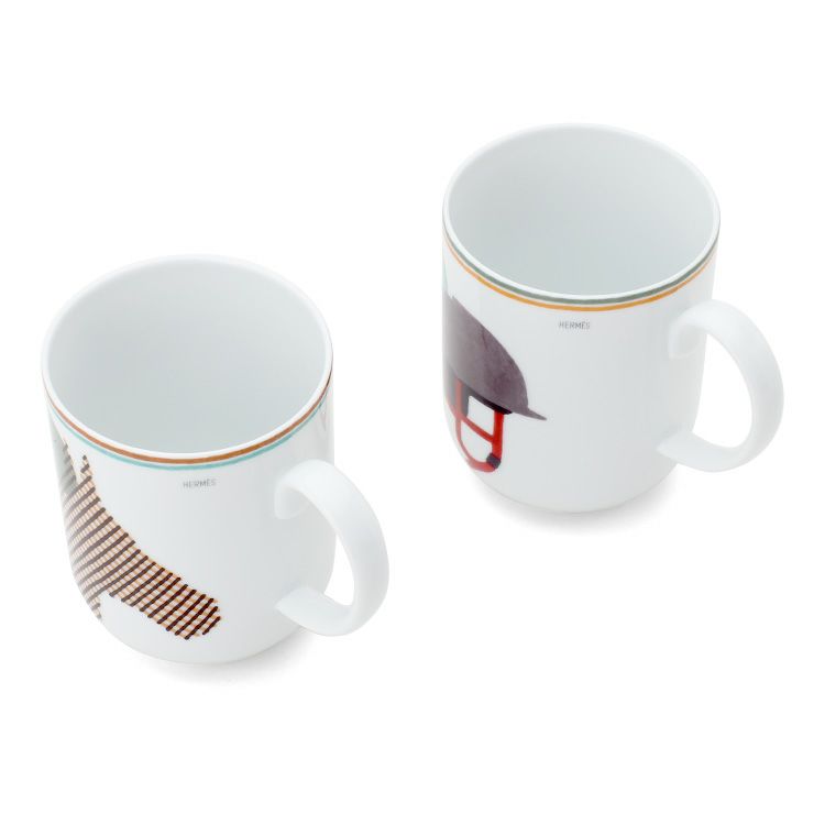 エルメス（HERMES） ソー・エルメス/SAUT HERMES ソー・エルメス マグカップ 300ml No.1＆No.2 ペア（2個セット）