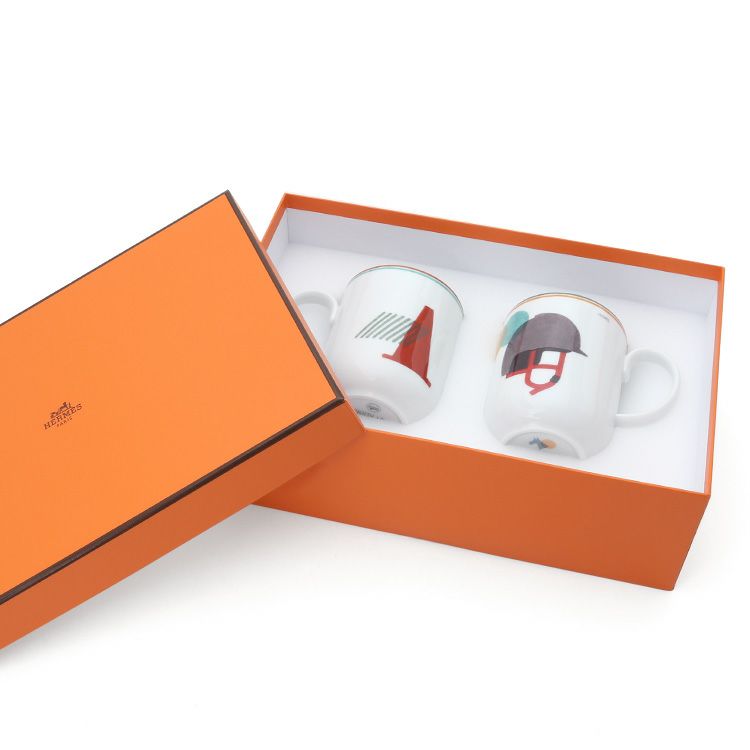 エルメス（HERMES） ソー・エルメス/SAUT HERMES ソー・エルメス マグカップ 300ml No.1＆No.2 ペア（2個セット）