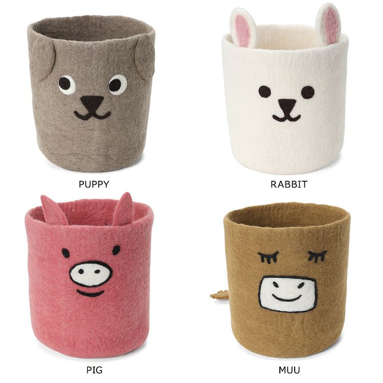 クリッパン（KLIPPAN） フェルト バスケット MUU