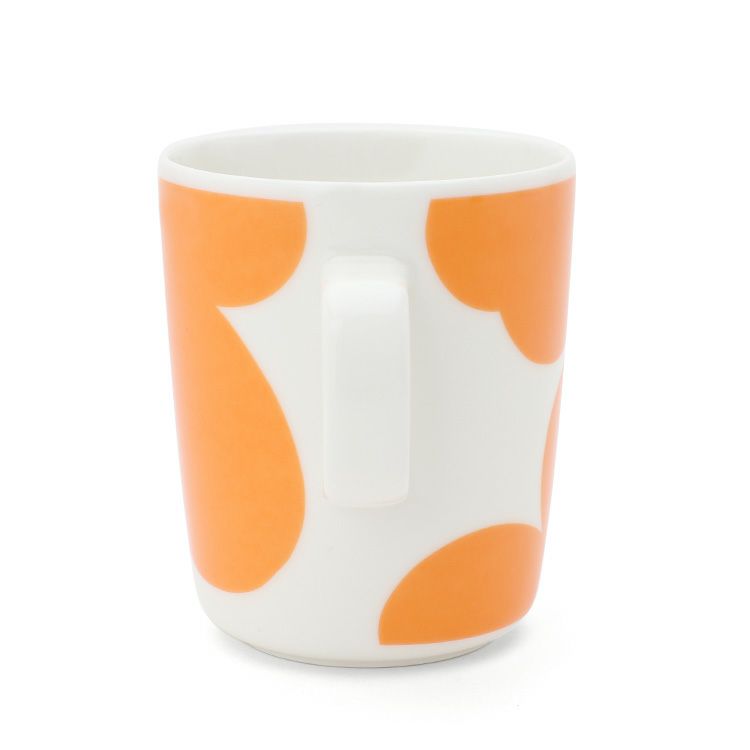 マリメッコ（marimekko） イソ ウニッコ/ISO UNIKKO マグカップ 250ml ホワイト/オレンジ/イエロー
