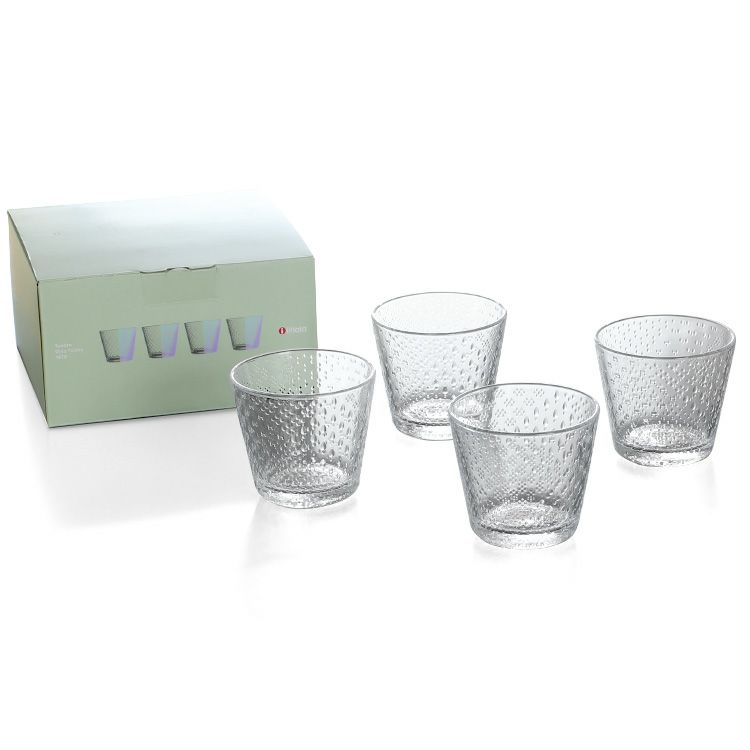 イッタラ（iittala） ツンドラ/Tundra タンブラー 290ml 4点セット クリア