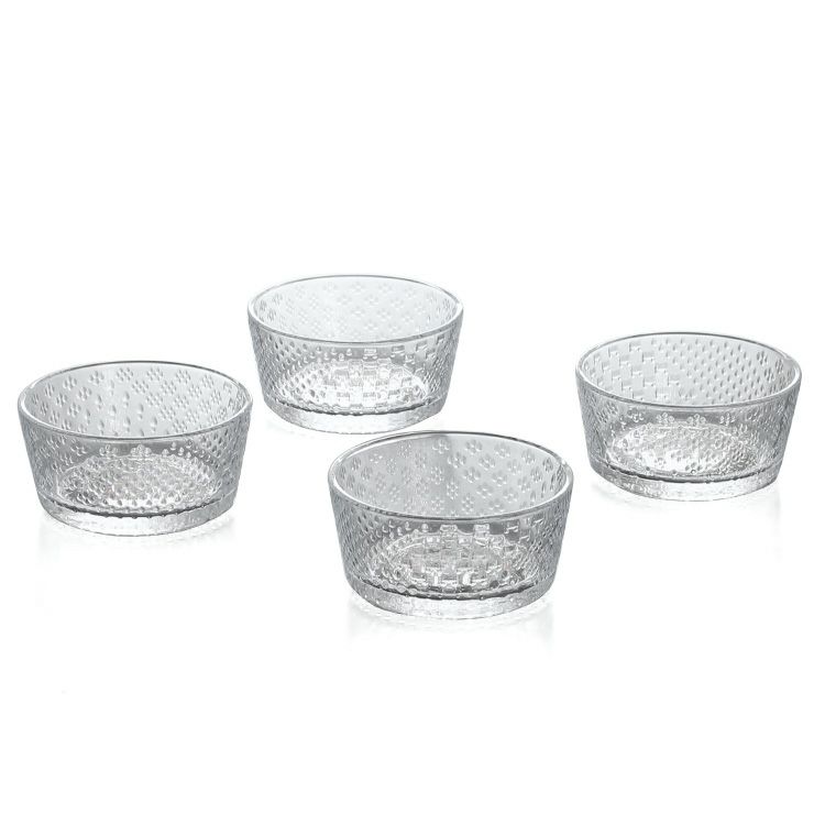 イッタラ（iittala） ツンドラ/Tundra ボウル 250ml 4点セット クリア