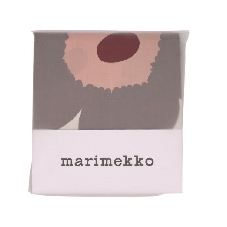 マリメッコ（marimekko） ウニッコ/UNIKKO 布団カバー シングル ホワイト/グレー