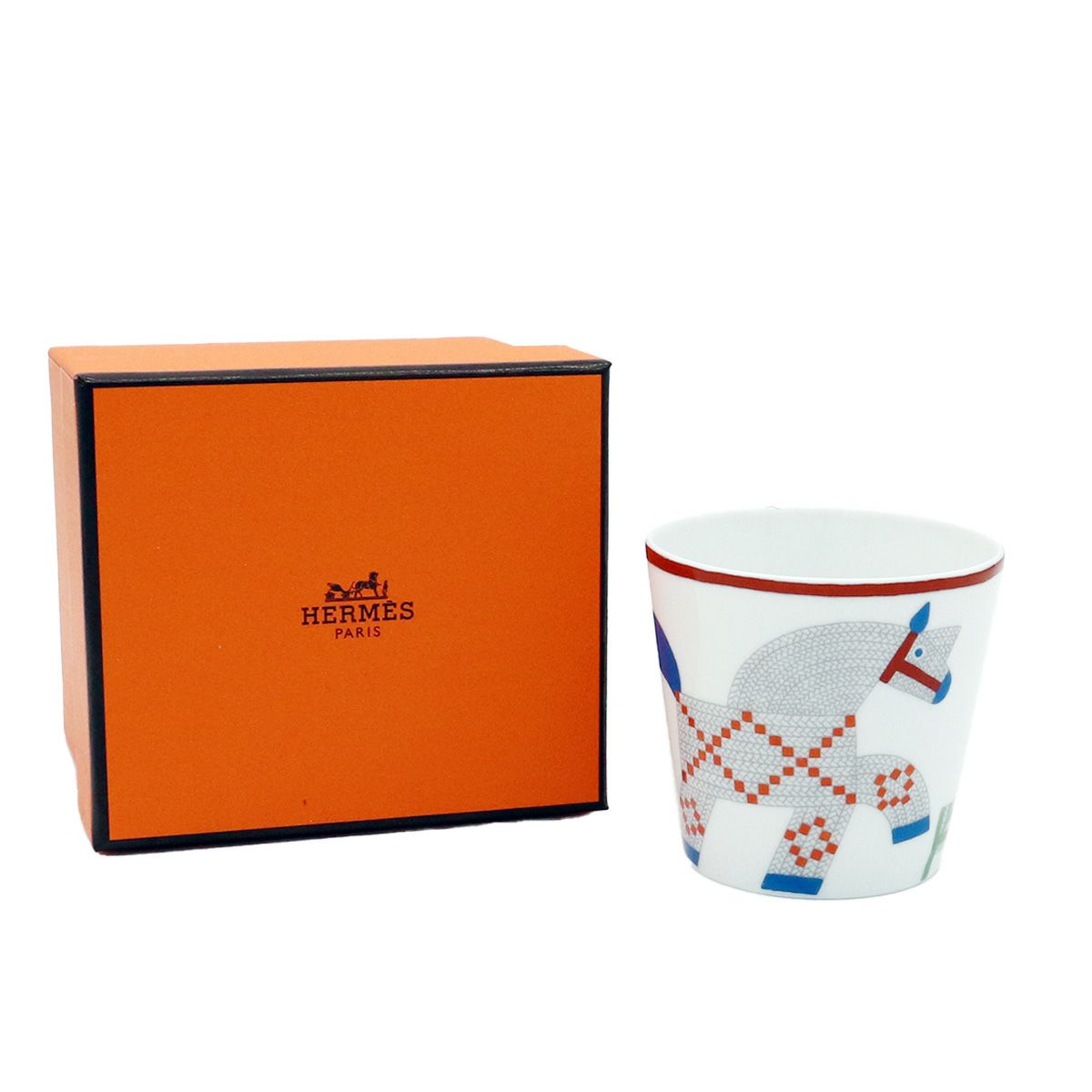 エルメス（HERMES） アニモー・ナッテ/Animaux Nattes タンブラー 190ml