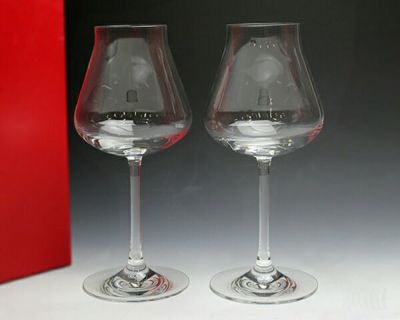 ★★★箱だけ難あり★★★ バカラ（Baccarat） シャトーバカラ/Chateau Baccarat ワイン大 410ml ペア [hr]