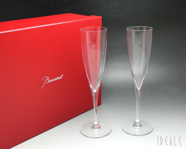 ★★★箱だけ難あり★★★ バカラ（Baccarat） ドンペリニヨン/Dom Perignon シャンパンフルート 2本セット [hr]