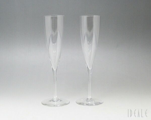 ★★★箱だけ難あり★★★ バカラ（Baccarat） ドンペリニヨン/Dom Perignon シャンパンフルート 2本セット [hr]