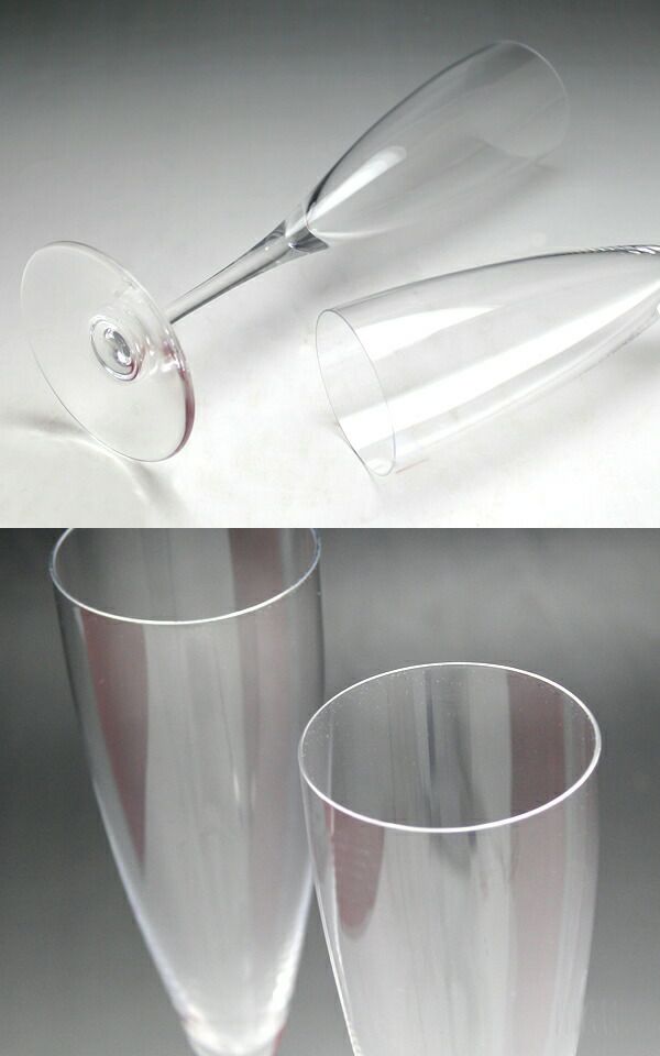 ★★★箱だけ難あり★★★ バカラ（Baccarat） ドンペリニヨン/Dom Perignon シャンパンフルート 2本セット [hr]