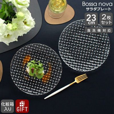★★★箱だけ難あり★★★ ナハトマン（Nachtmann） ボサノバ/Bossa nova サラダプレート 23cm ペア(2枚入) [hr]