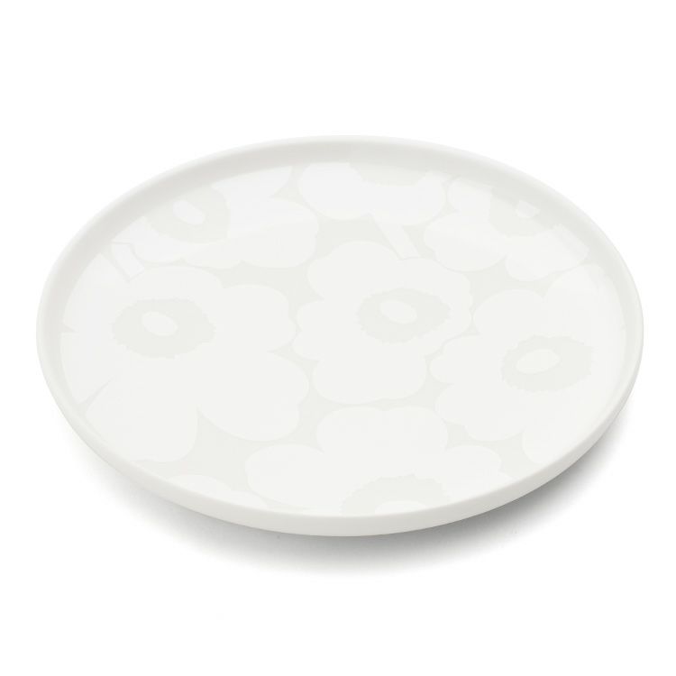 ★★★アウトレット（訳あり）★★★ マリメッコ（marimekko） ウニッコ/UNIKKO プレート 25cm ホワイト