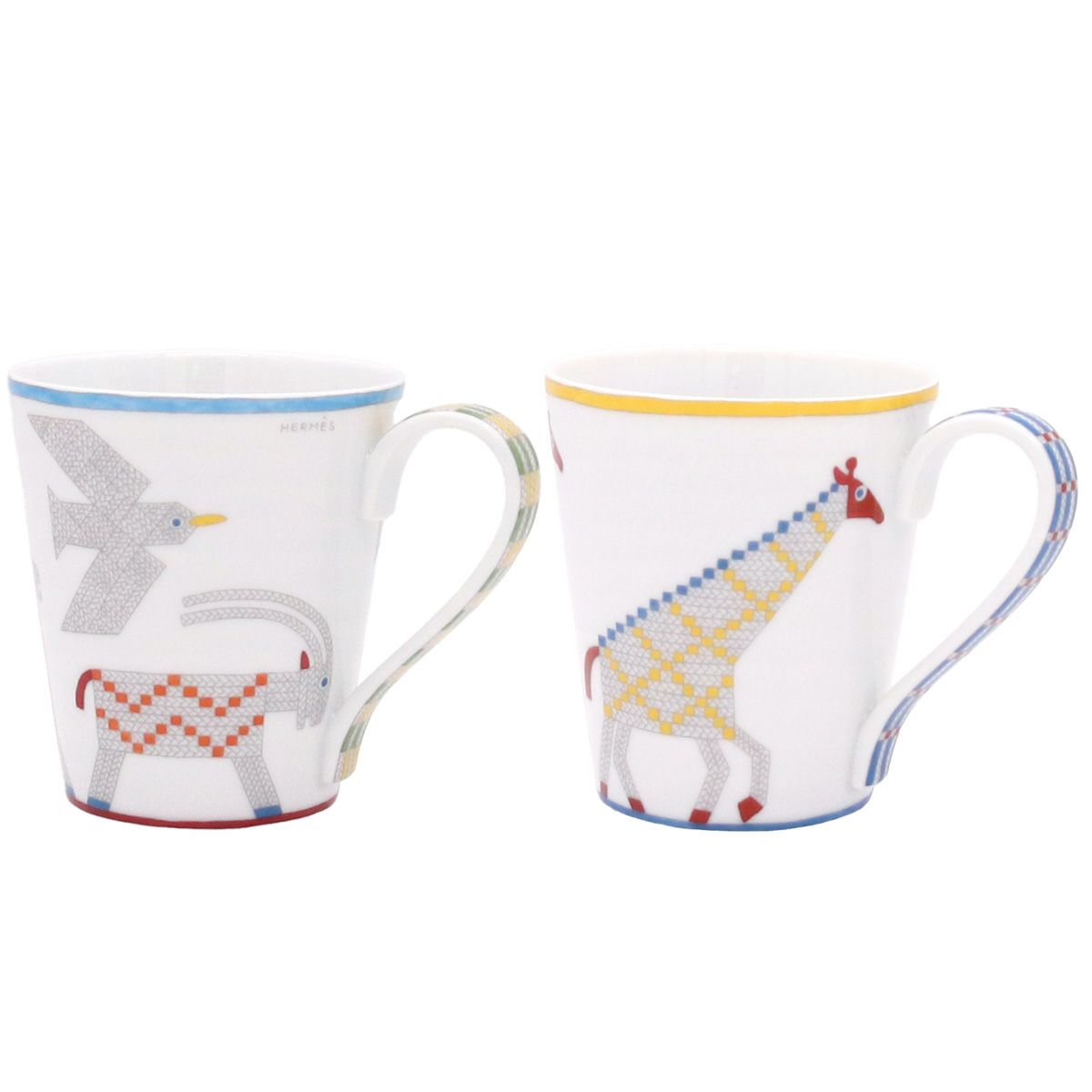 エルメス（HERMES） アニモー・ナッテ/Animaux Nattes マグカップ ペア