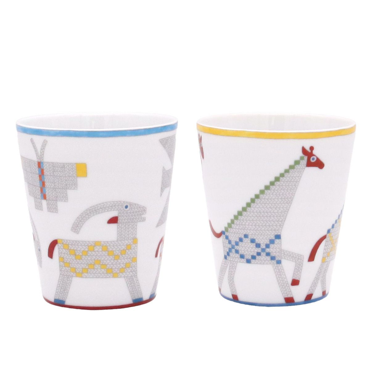 エルメス（HERMES） アニモー・ナッテ/Animaux Nattes マグカップ ペア